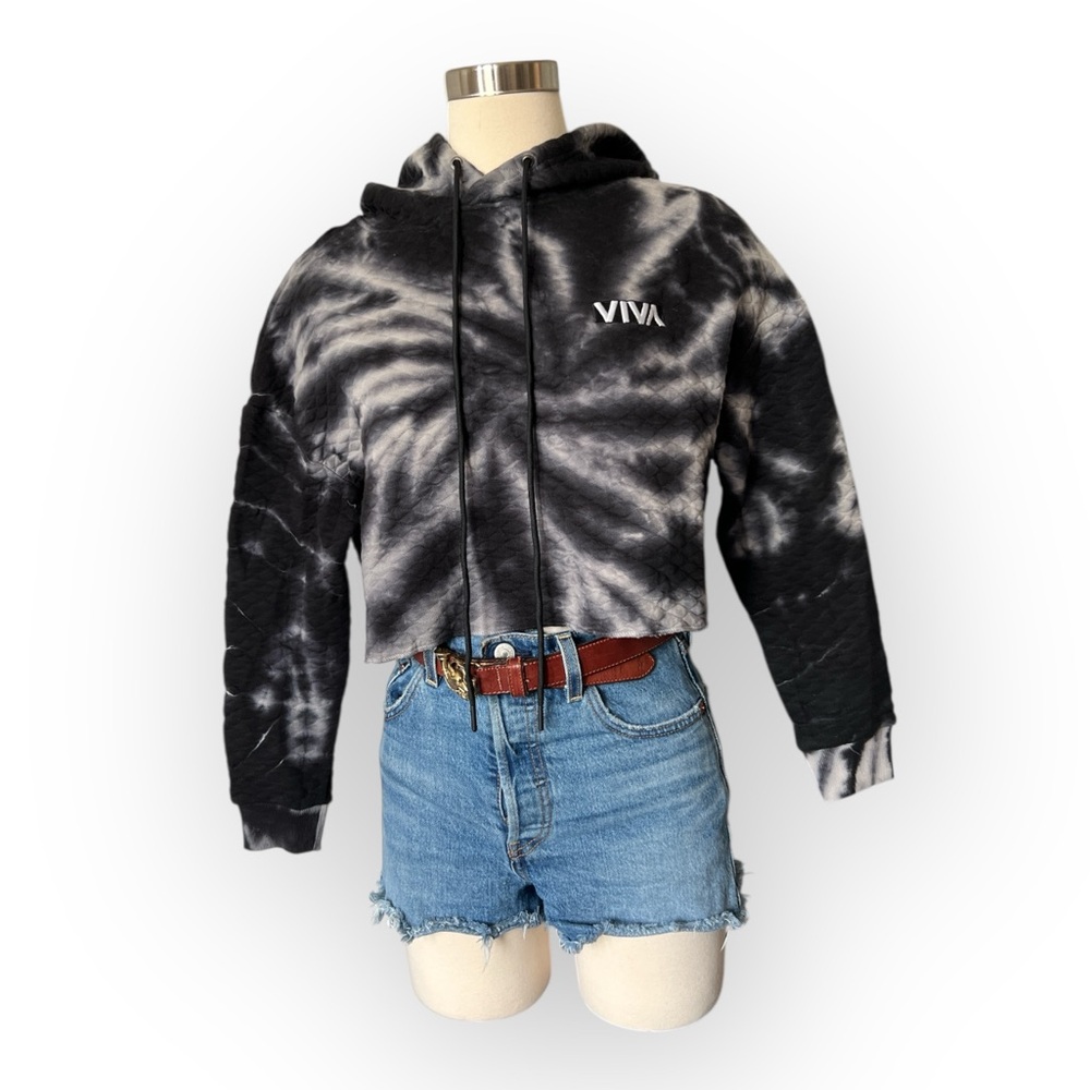 Barstool VIVA Tie-Dye cropped Hoodie